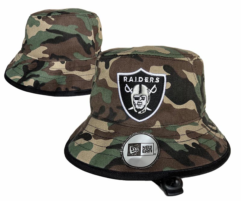 Las Vegas Raiders Stitched Bucket Hats 085